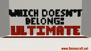 Which Doesn’t Belong: Ultimate Map (26.2, 1.20.1) for Minecraft