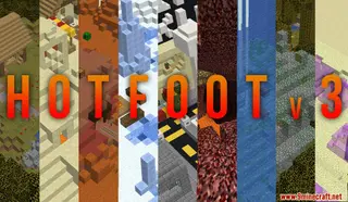 Hot Foot Map (26.2, 1.20.1) for Minecraft