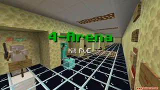 4-Arena Kit PvE Map (26.2, 1.20.1) for Minecraft