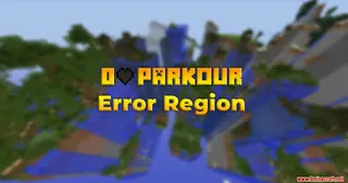 Zero Heart Parkour: Error Region Map (26.2, 1.20.1) for Minecraft