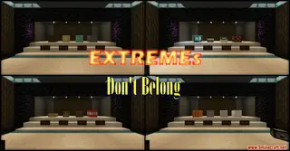 EXTREME's Don't Belong Map (26.2, 1.20.1) for Minecraft