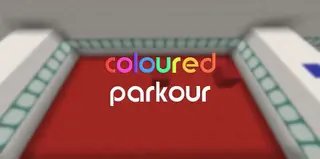 Coloured Parkour Map (26.2, 1.20.1) for Minecraft
