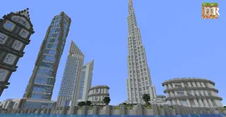 Dubai Landmarks Map (26.2, 1.20.1) for Minecraft