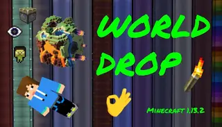 World Drop Map (26.2, 1.20.1) for Minecraft