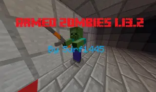 Armed Zombies Map (26.2, 1.20.1) for Minecraft