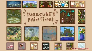 Custom Paintings Resource Pack (1.21.1, 1.20.1) – Texture Pack