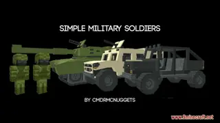 Simple Military Soldiers Resource Pack (1.21.1, 1.20.1) – Texture Pack