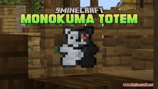 Monokuma Totem Resource Pack (1.21.1, 1.20.1) – Texture Pack