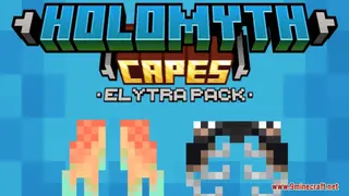 HoloMyth Capes – Elytra Resource Pack (1.21.1, 1.20.1) – Texture Pack