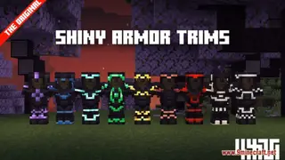 XXVI's Shiny Armor Trims Resource Pack (1.21.1, 1.20.1) – Texture Pack