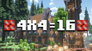 4×4=16 Resource Pack (1.21.1, 1.20.1) – Texture Pack