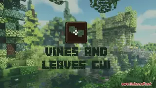 Vines & Leaves GUI Resource Pack (1.21.1, 1.20.1) – Texture Pack