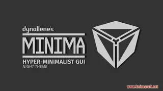 Minima Hyper-Minimalist GUI Resource Pack (1.21.1, 1.20.1) – Texture Pack