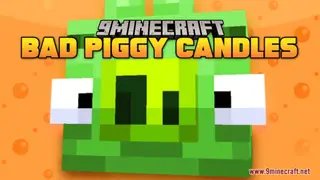Bad Piggy Candles Resource Pack (1.21.1, 1.20.1) – Texture Pack