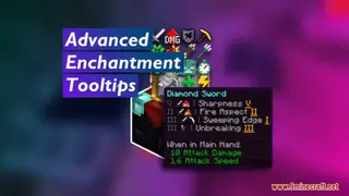 Advanced Enchantment Tooltips Resource Pack (1.21.1, 1.20.1) – Texture Pack