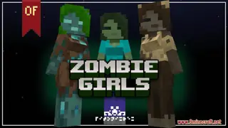 Zombie Girls Resource Pack (1.21.1, 1.20.1) – Texture Pack