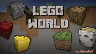 Lego World Resource Pack (1.21.1, 1.20.1) – Texture Pack