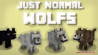 Just Normal Wolfs Resource Pack (1.21.1, 1.20.1) – Texture Pack