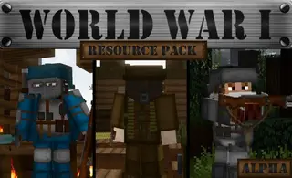 World War I: Resource Pack (1.21.1, 1.20.1) – Texture Pack