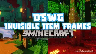 DSWG Invisible Item Frames Resource Pack (1.21.1, 1.20.1) – Texture Pack