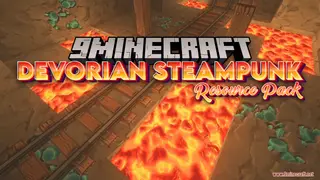 Devorian Steampunk Resource Pack (1.21.1, 1.20.1) – Texture Pack