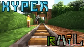 Hyperails 3D Resource Pack (1.21.1, 1.20.1) – Texture Pack