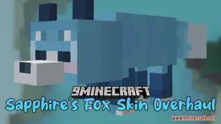 Sapphire's Fox Skin Overhaul Resource Pack (1.21.1, 1.20.1) – Texture Pack