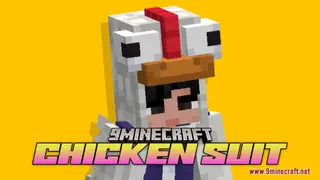 Chicken Suit Resource Pack (1.21.1, 1.20.1) – Texture Pack