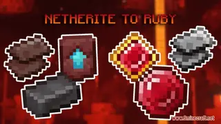 Ruby Netherite Resource Pack (1.21.1, 1.20.1) – Texture Pack