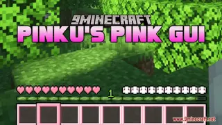 Pinku's Pink GUI Resource Pack (1.21.1, 1.20.1) – Texture Pack
