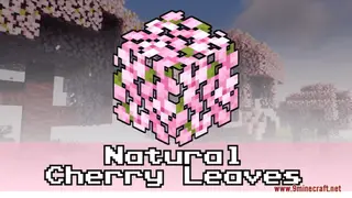 Natural Cherry Leaves Resource Pack (1.21.1, 1.20.1) – Texture Pack
