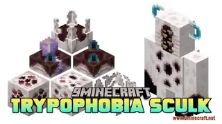 Trypophobia Sculk Resource Pack (1.21.1, 1.20.1) – Texture Pack