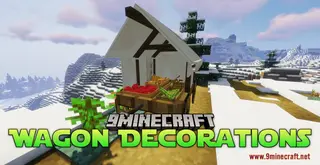 Wagon Decorations Resource Pack (1.21.1, 1.20.1) – Texture Pack