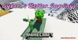Cyber's Better Saplings Resource Pack (1.21.1, 1.20.1) – Texture Pack