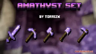Amethyst Set Resource Pack (1.21.1, 1.20.1) – Texture Pack