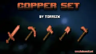 Copper Set Resource Pack (1.21.1, 1.20.1) – Texture Pack