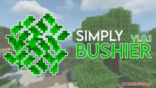 Simply Bushier Resource Pack (1.21.1, 1.20.1) – Texture Pack