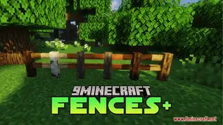 Fences+ Resource Pack (1.21.1, 1.20.1) – Texture Pack