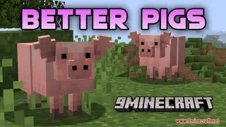 Better Pigs Resource Pack (1.21.1, 1.20.1) – Texture Pack