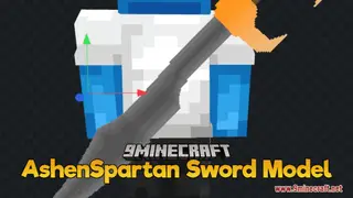 Spartan Sword Model Resource Pack (1.21.1, 1.20.1) – Texture Pack