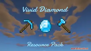 Vivid Diamond Resource Pack (1.21.1, 1.20.1) – Texture Pack