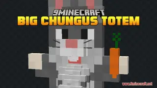 Big Chungus Totem Resource Pack (1.21.1, 1.20.1) – Texture Pack