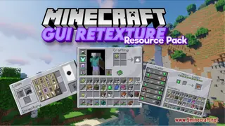 GUI Retexture Resource Pack (1.21.1, 1.20.1) – Texture Pack