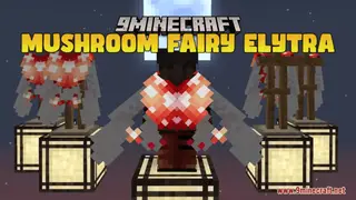 Mushroom Fairy Elytra Resource Pack (1.21.1, 1.20.1) – Texture Pack