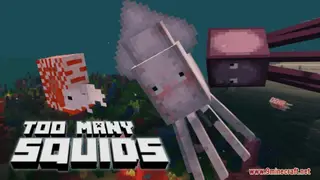Too Many Squids Resource Pack (1.21.1, 1.20.1) – Texture Pack