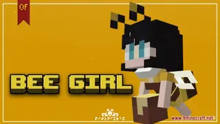 Bee Girl Resource Pack (1.21.1, 1.20.1) – Texture Pack
