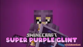 Super Purple Glint Resource Pack (1.21.1, 1.20.1) – Texture Pack