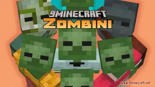 Zombini Resource Pack (1.21.1, 1.20.1) – Texture Pack