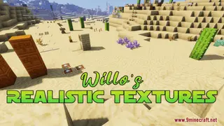 Willo's Realistic Textures Resource Pack (1.21.1, 1.20.1) – Texture Pack