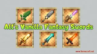 Alt's Vanilla Fantasy Swords Resource Pack (1.21.1, 1.20.1) – Texture Pack
